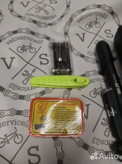 Компактный ремкомплект для велосипеда