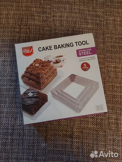 Формы для выпечки и сборки десертов