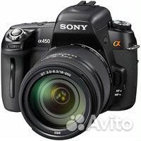 Зеркальный фотоаппарат Sony Alpha dslr-A450 Kit