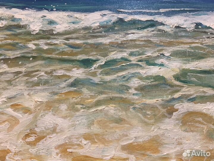 Картина 35х50 масло ручной труд пейзаж портрет