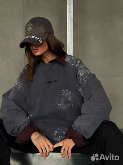 Свитшот Balenciaga оверсайз (унисекс)