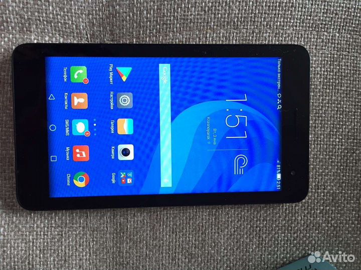 Планшет huawei MediaPad T1 7