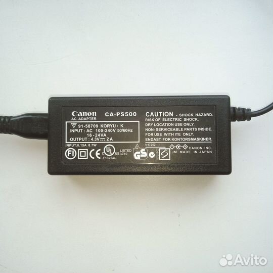 Canon CA-PS500 - оригинальный адаптер питания