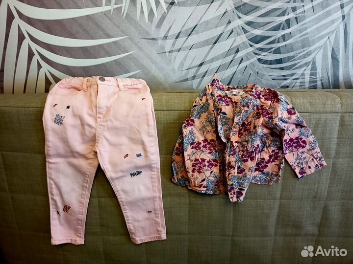 Вещи пакетом на девочку рост 92-104