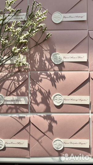 Каллиграфия на заказ. Приглашения. Дизайн