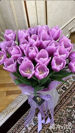 Тюльпаны большой бутон