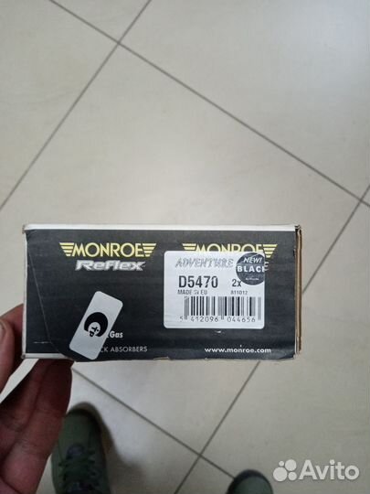 Амортизатор подвески передн mitsubishi: pajero