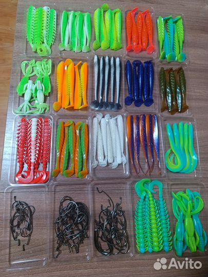 Набор силиконовых приманок