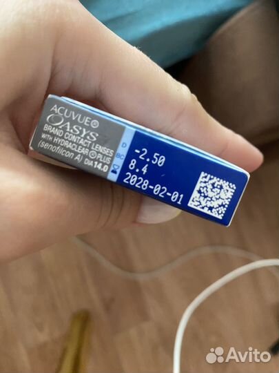 Линзы контактные acuvue oasys двухнедельные