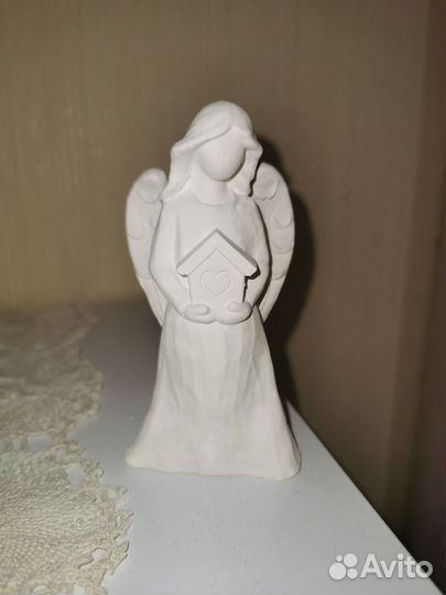 Ангелочки из гипса