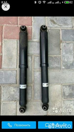 Задние амортизаторы ниссан кашкай