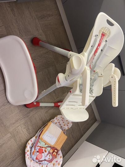 Стульчик для кормления chicco polly