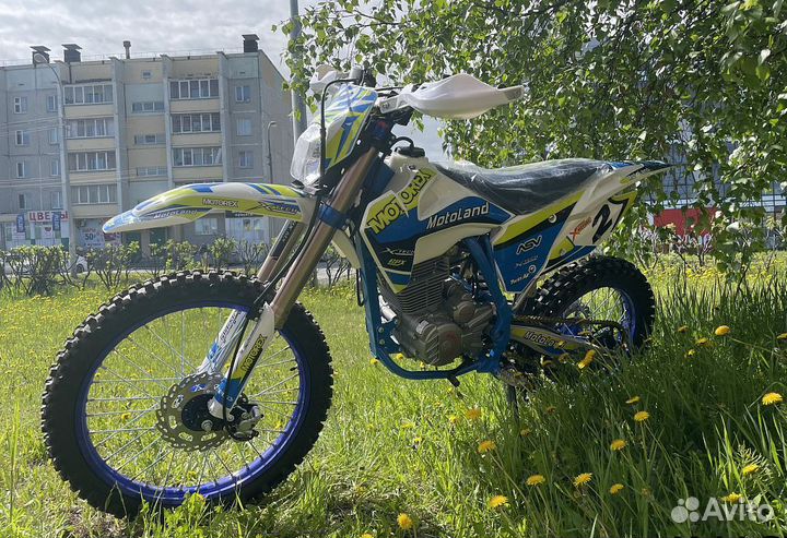 Мотоцикл motoland кросс XT250 HS(172FMM) PRO sport