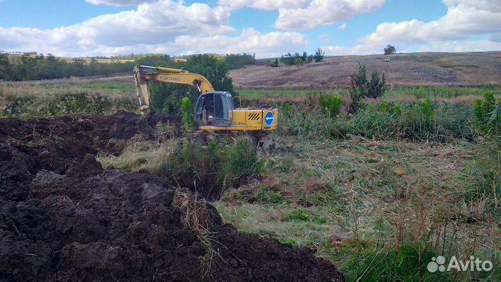 Аренда полноповоротного экскаватора