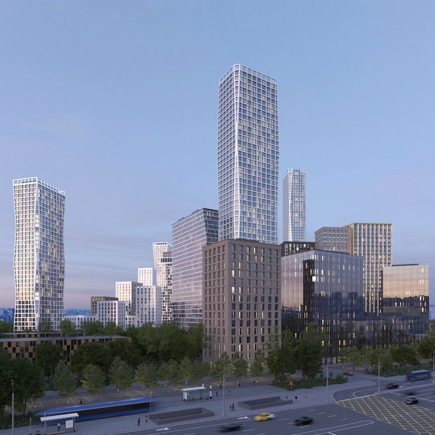 2-к. квартира, 69,5 м², 21/28 эт.