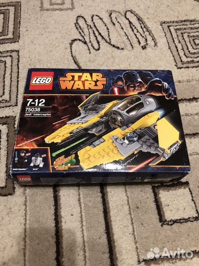 Коробка от набора лего 75038