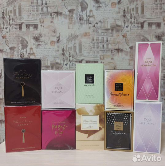 Парфюмерная вода женская и мужская от Эйвон