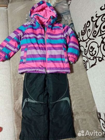 Зимний костюм на девочку