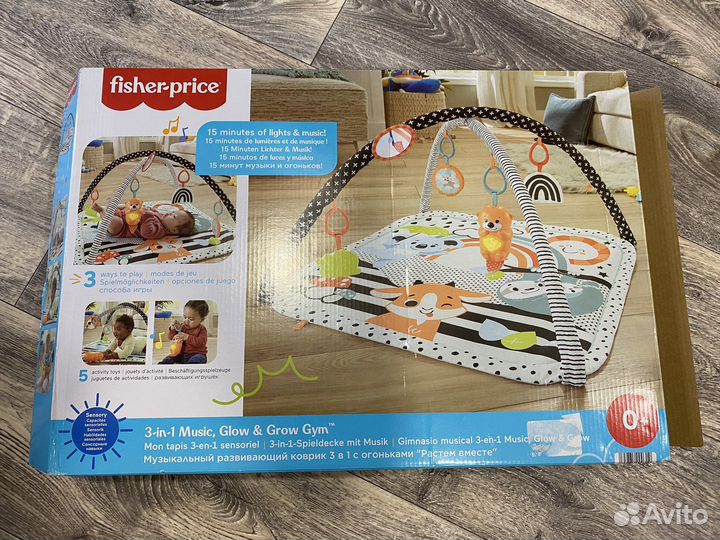 Развивающий коврик fisher price