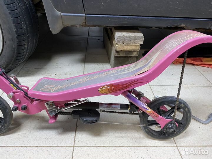 Самокат детский Space scooter с цепным приводом