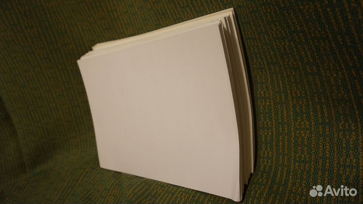 Бумага писчая из 20 века