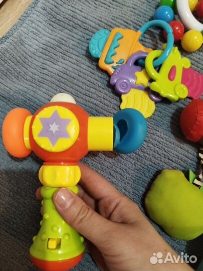 Погремушки пакетом tiny love chicco lilliputiens