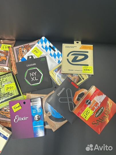 Струны для всех видов гитар (разные)