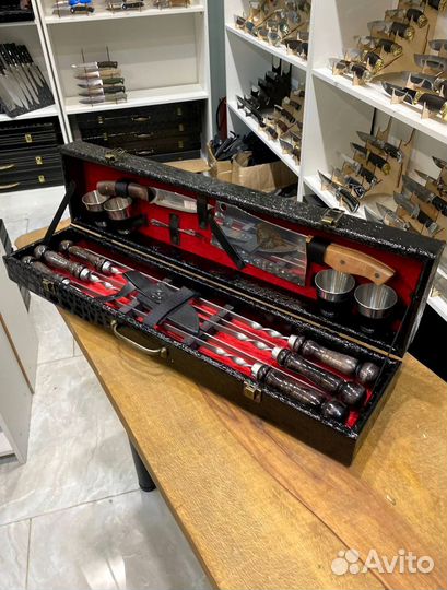 Набор приборов для барбекю наб.87.83