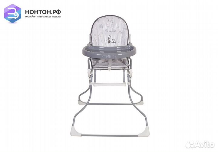 Стульчик для кормления Polini kids 152 Бегемотик с