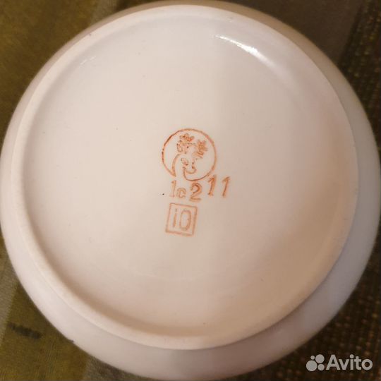 Сахарница фарфор СССР