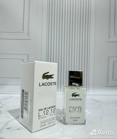 Eau de Lacoste L 12 Blanc Pure – Духи мужские