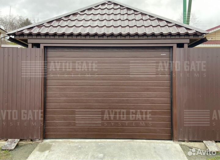 Секционные ворота