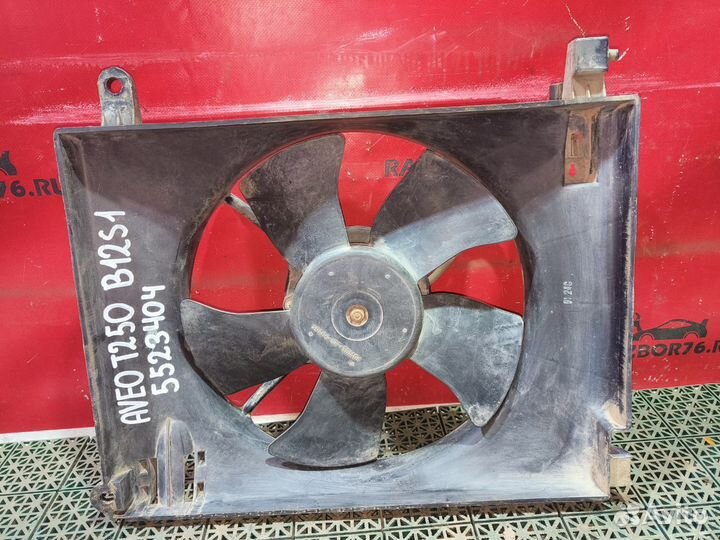 Вентилятор охлаждения Chevrolet Aveo T250 B12S1