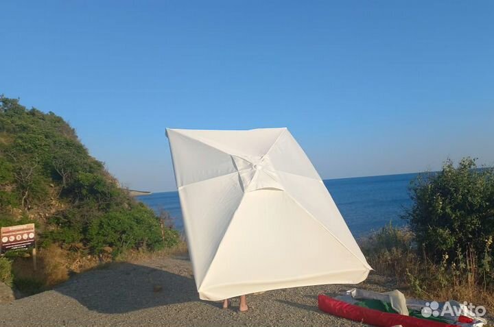 Зонт прямоугольный пляжный 2на3