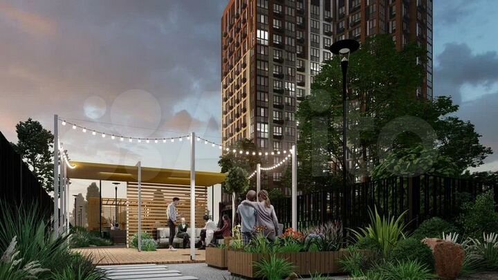 2-к. квартира, 62,2 м², 5/17 эт.