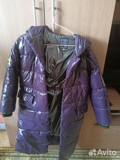 Пуховик для девочки 152