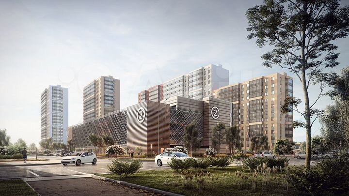 Квартира-студия, 23,6 м², 2/21 эт.