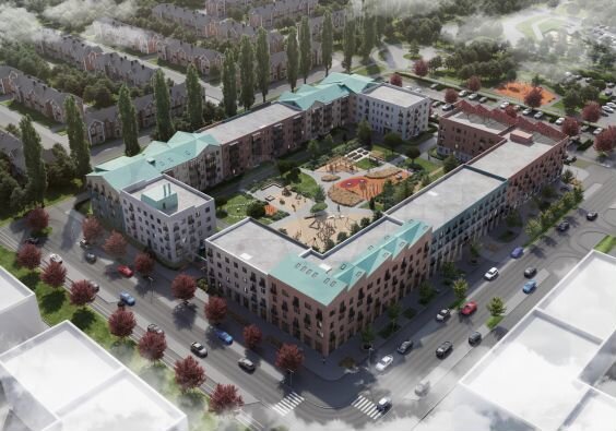 1-к. квартира, 38,6 м², 2/4 эт.