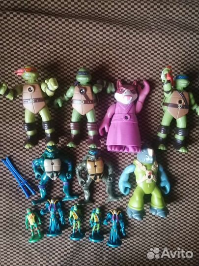 Фигурки черепашек ниндзя