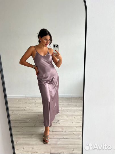 Платье Комбинация Макси 42-46 4 цвета