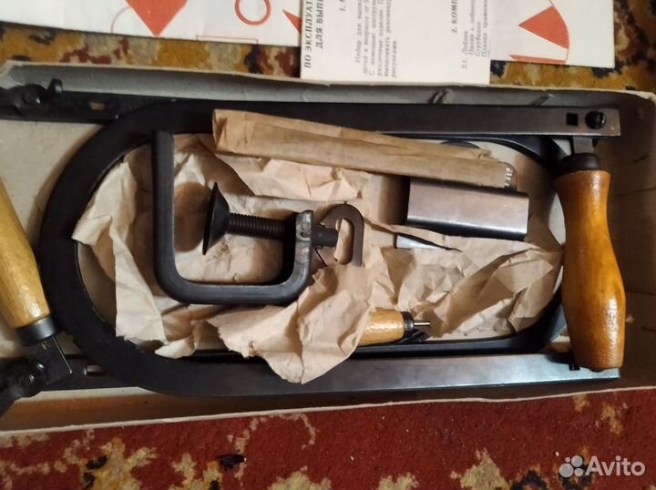 Набор инструментов для выпиливания по дереву