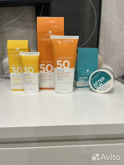 Clarins солнечная серия