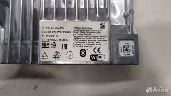 Блок управления радиоприемником Chevrolet Traverse, 2021