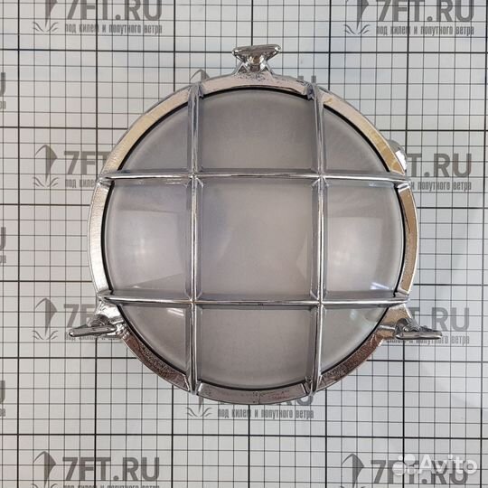 Светильник переборочный водонепроницаемый Foresti & Suardi 2028.CS E27 220/240 В 56 Вт пескоструйная