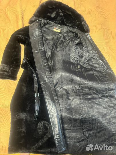 Шуба мутон 52р б/у