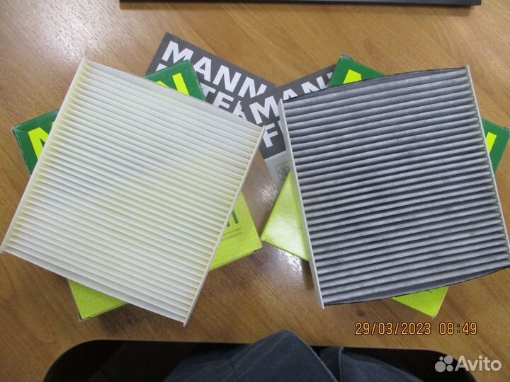 Фильтр салонный на Лада Весту