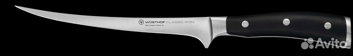 Нож филейный Wusthof Classic Ikon, новый