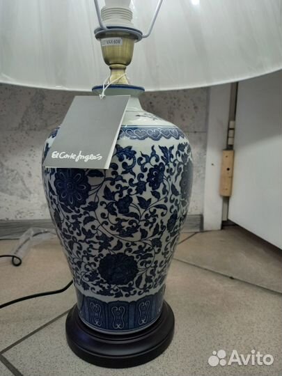 Настольная керамическая лампа (Испания)