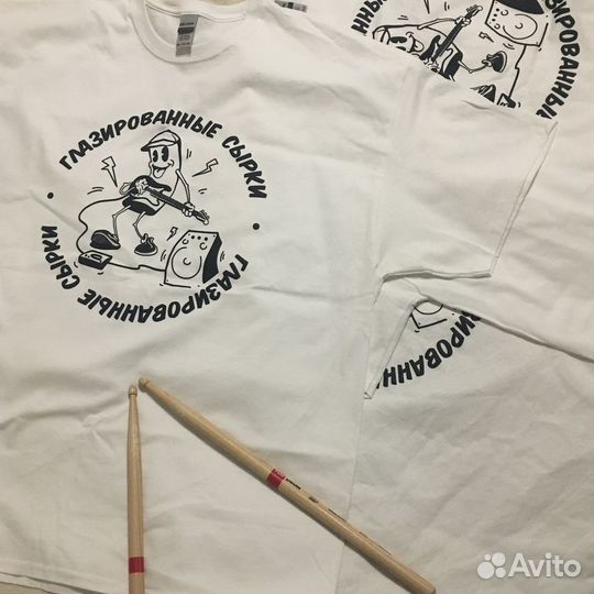 Футболка глазированные сырки