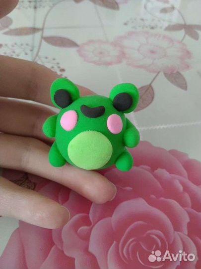 Фигурки животных из лёгкого плостилина